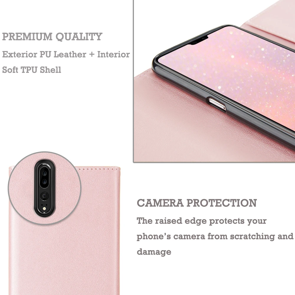 Роскошный кожаный чехол-кошелек для huawei P20 P30 Pro P8 Lite P9 P10 с бриллиантами, чехол-бампер для huawei mate 20 10 Capa