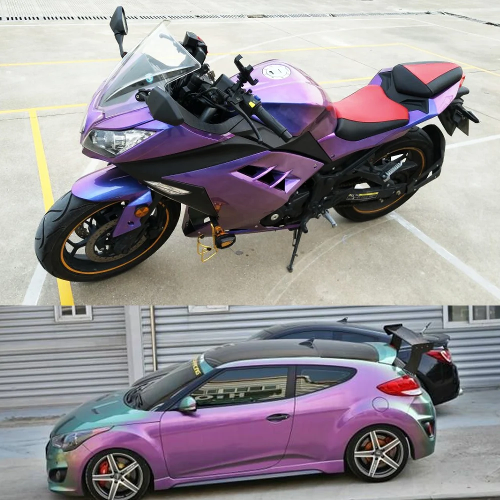 [YB84] Chameleon Pigment Nail Glitter Pearl Powder Set Art Glitters Kit Manicure Tips Decoration Automotive Crafts 10g | Дом и сад