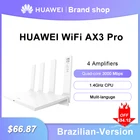 Huawei WiFi AX3 Pro четырехъядерный двухъядерный роутер WiFi 6 + 3000 Мбитс 2,4 ГГц 5 ГГц двухдиапазонный гигабитный тариф WIFI беспроводной роутер