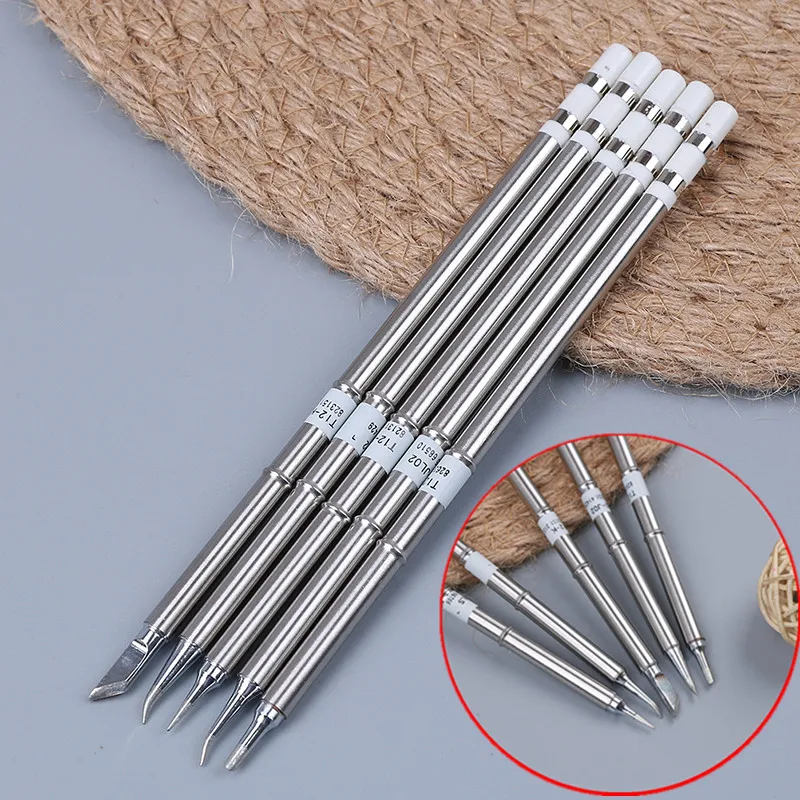 

T12 BC2/J02/JL02/KR/ILS Soldering Iron Tips For Soldering Rework Station