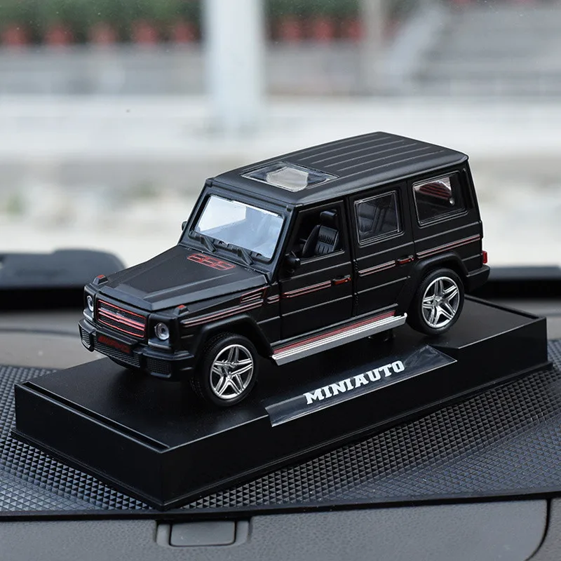 Matte Black Mercedes-Benz модель украшения G65 модель машины креативные для взрослых, металлическая аксессуары для автомобиля - Название цвета: Matte Black