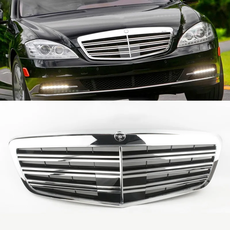 Хромированная решетка для Mercedes Benz W221 S300 S350 S400 S500 S600 S65 2009-13 передняя 2009-2013 |