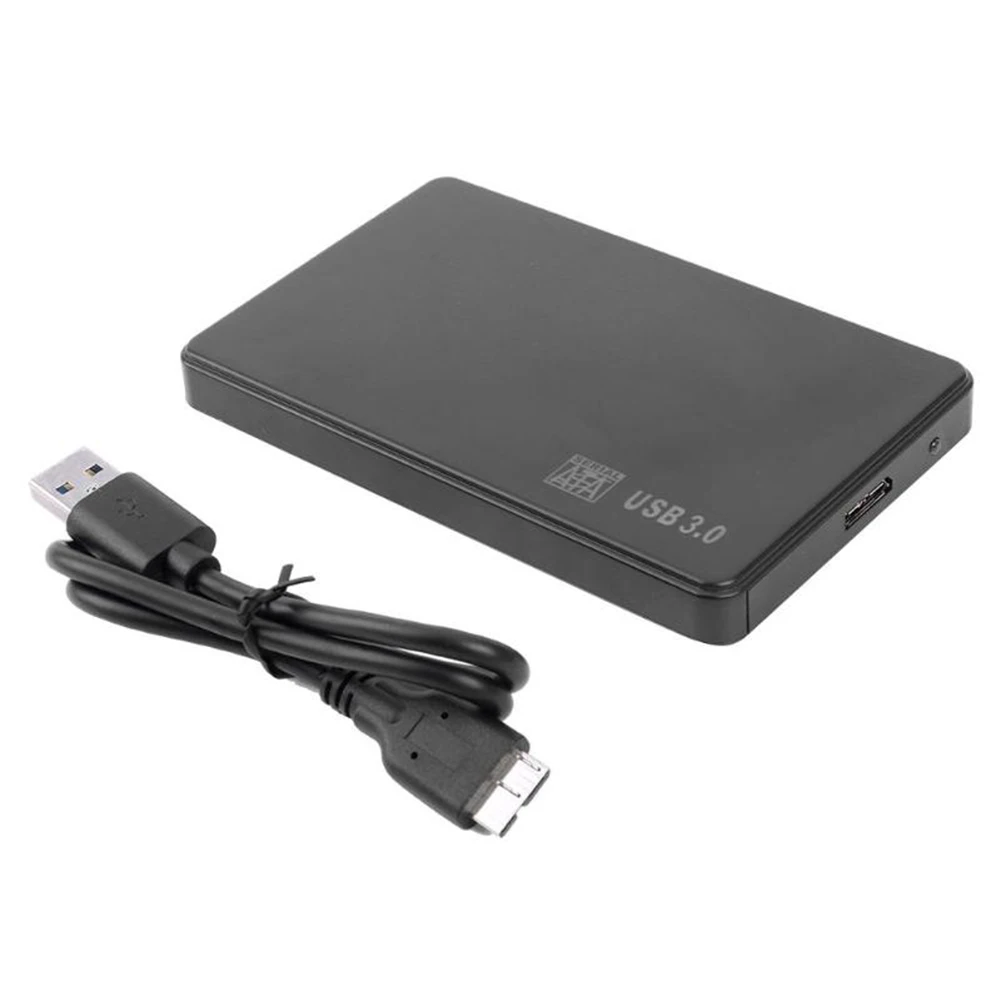Портативный 5 Гбит/с USB 3 0 2 дюймов SATA внешний жесткий диск HDD SSD Чехол Коробка для ПК