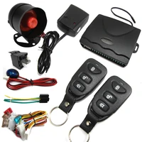car security syste auto keyless entry car alarm system alarm immobiliser with siren for vehicle with central door lock system