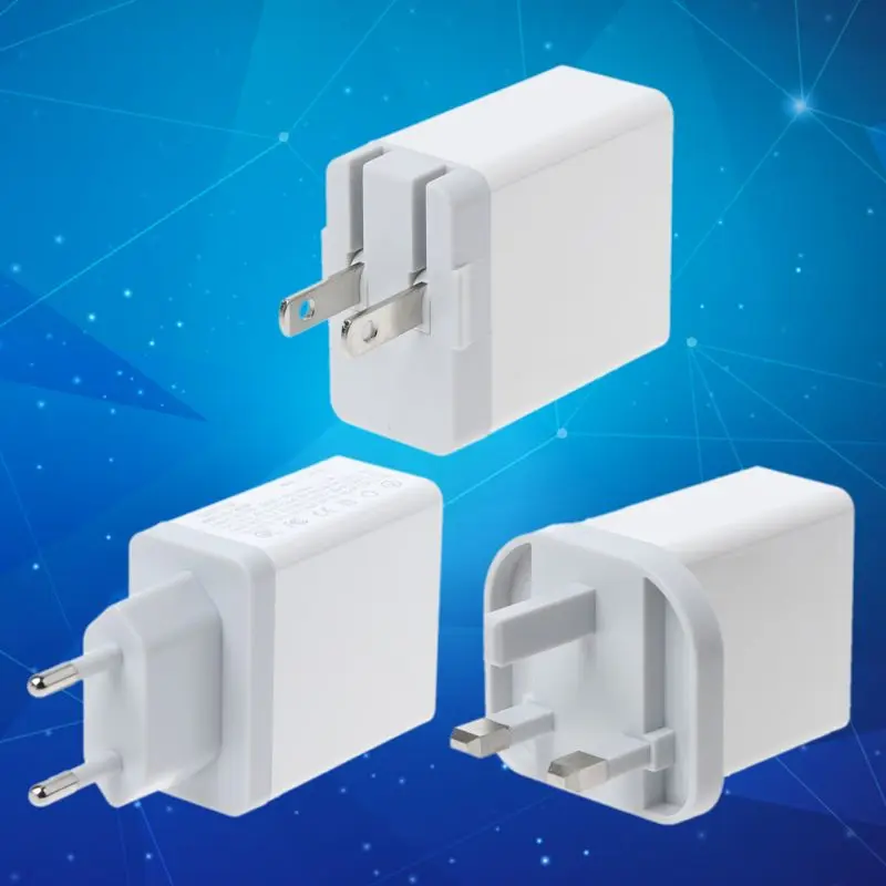 3в1 QC 3,0 type C PD быстрое зарядное устройство двойной USB адаптер питания для samsung huawei IOS сотовый телефон планшет