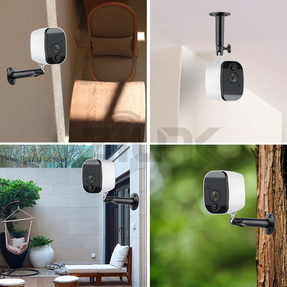 

WiFi Camera Battery Powered 1080P HD Outdoor Wireless Security IP Camera Surveillance Weatherproof PIR Alarm Record Audio