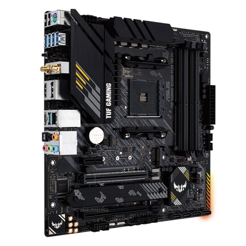Asus TUF GAMING B550M-PLUS (WI-FI) Motherboard With AMD Ryzen 7 3700X Motherboard Set AMD B550 Gaming Placa-Mãe AM4 DDR4 3700X