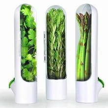 Premium Herb Saver Home Kitchen Gadgets Herb Storage Container Herb Keeper Keeps Greens Fresh Cup Specialty Tools 1/2pcs