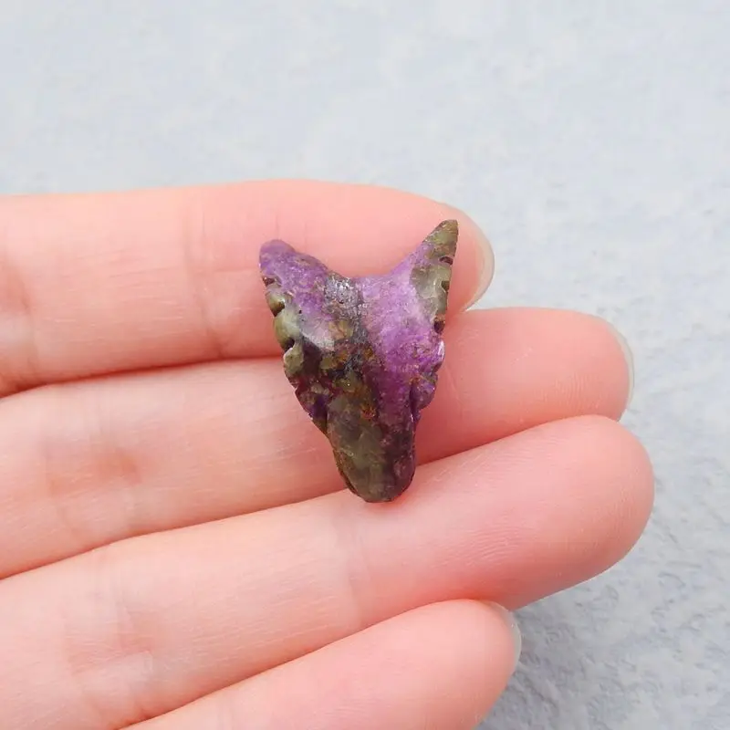 Натуральный камень Африканский Фиолетовый Камень ручной работы животные