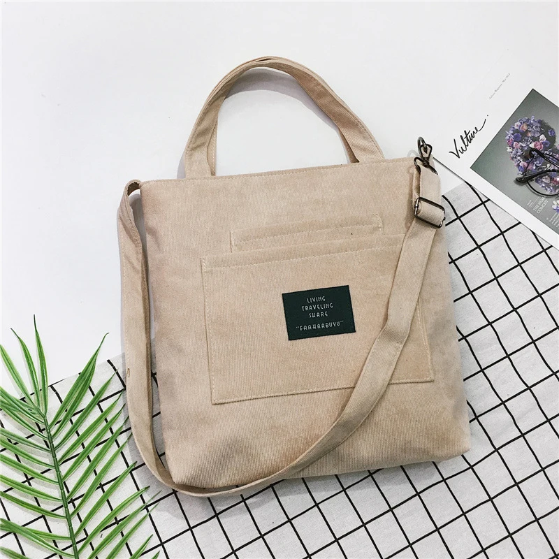 Студенческая сумка для девочек вельветовый клатч на плечо Женская дорожная