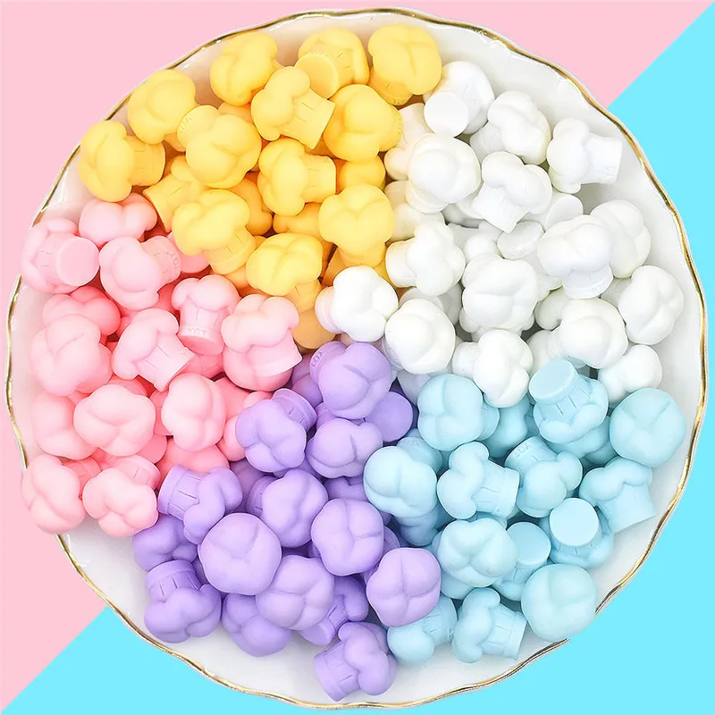 

10 штук, искусственный бриллиант из смолы, красочные готовить Кепки головистой формы миниатюры игрушки поделки своими руками телефона нашив...