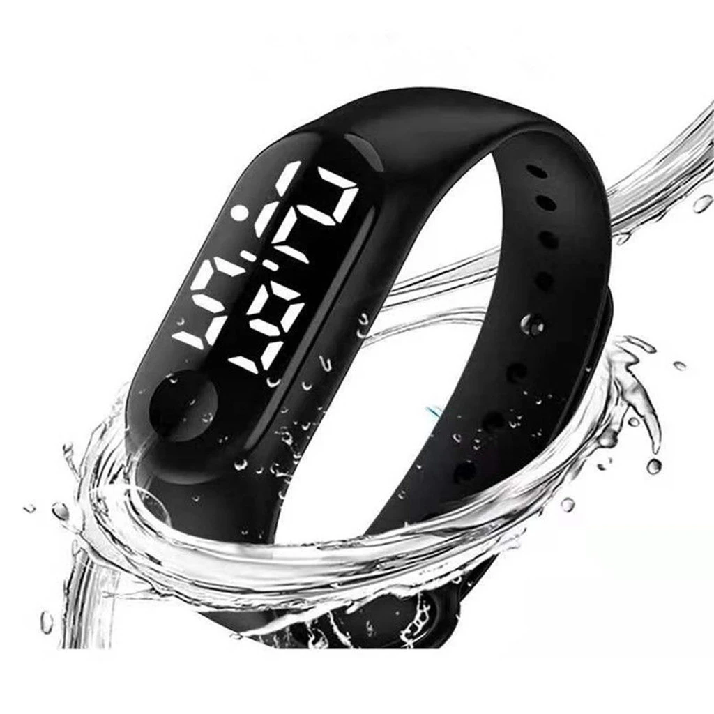 

Kids watches Children Watch Bracelet For Girls Boys Sport digital relogio hombre LED Digital Child Clock Students Watch Laosibin