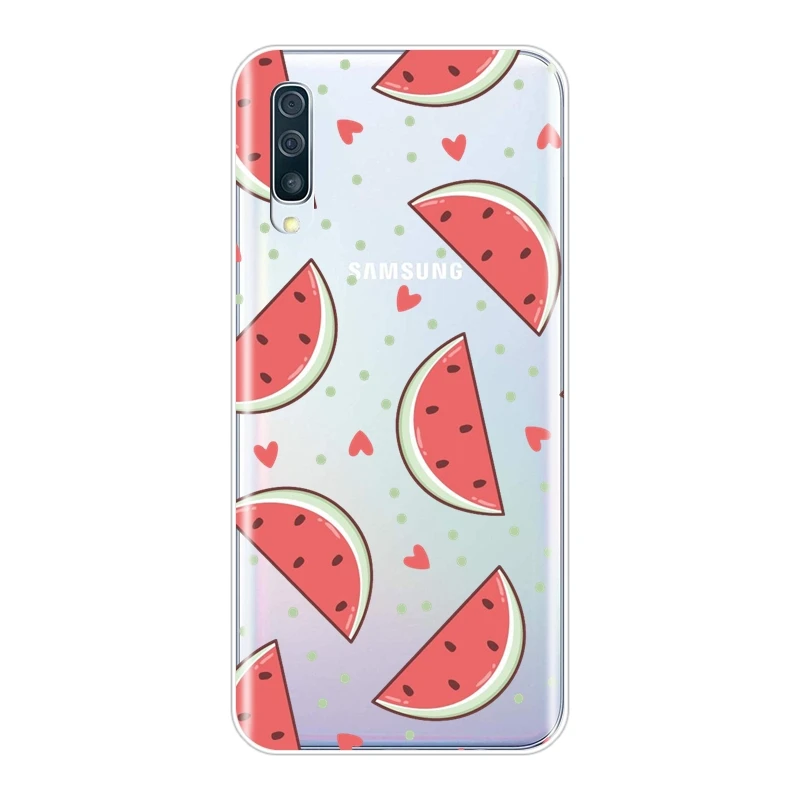 Фото Чехол для Samsung Galaxy A40 A30 A20 A10 силиконовый мягкий чехол-накладка с ананасом и Чехол для Samsung Galaxy A40 A30 A20 A10 силиконовый мягкий чехол-накладка с ананасом и