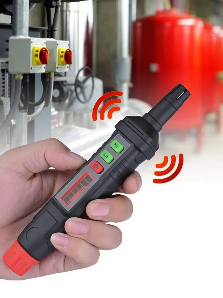 

Combustible Gas Detector Multiple Gas Detectors HT61 Alarm Flammable Natural Gas Detector Pen For Home Visible Audible Alarm