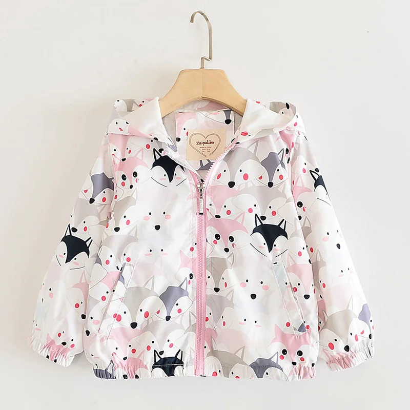 Детская ветровка осенне-зимняя куртка для девочек | одежда и обувь