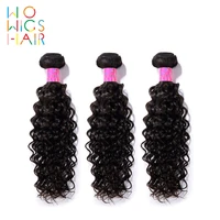 wowigs hair indian curly 3 pcs lot 100 human hair free shipping natural color hair extensions