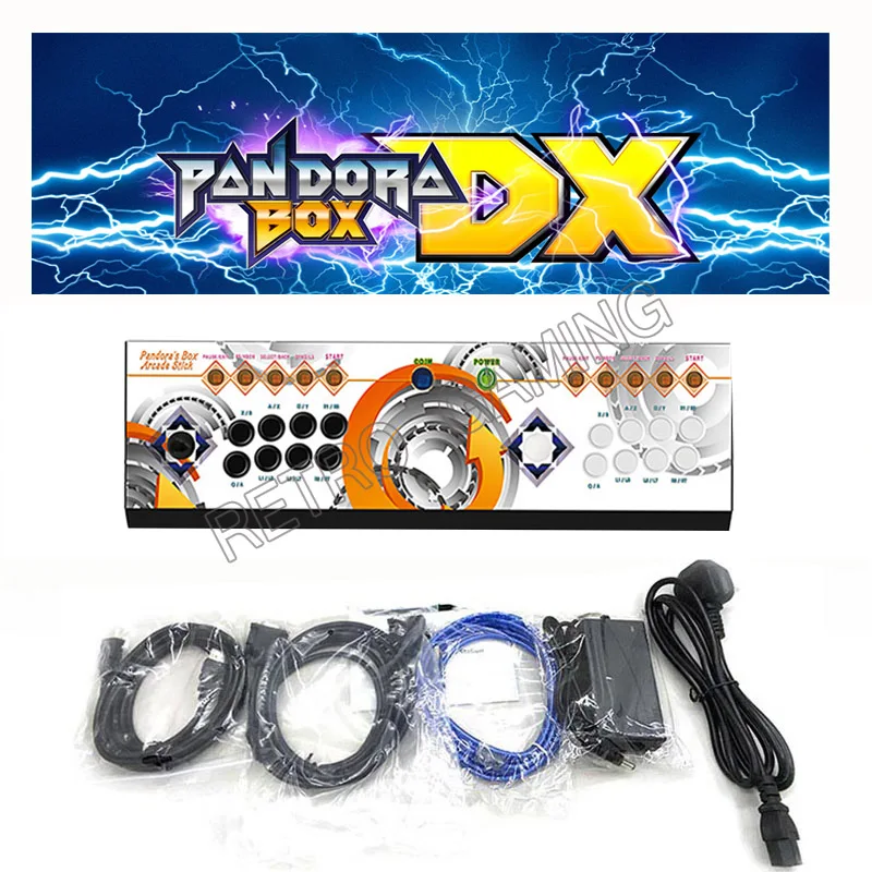 

Panodra Box DX Аркада видео консоль 3000 в 1 34 3D игры HDMI VGA Домашний ТВ Supprt 3P 4P usb подключение геймпад запись высокий балл