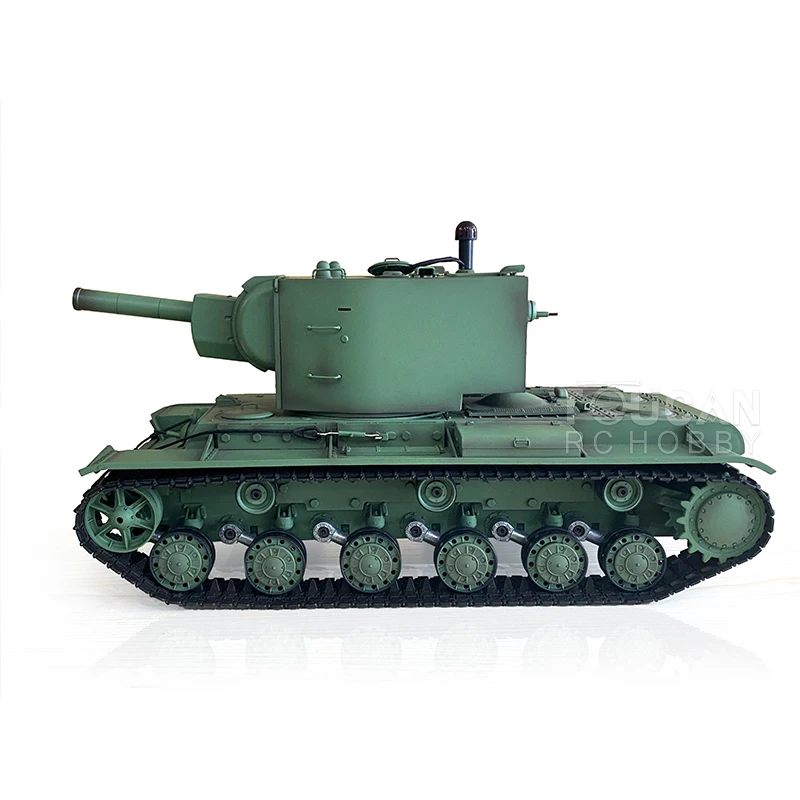 In stock 1/16 Heng Long TK7.0 Plastic Soviet KV-2 RTR Heavy RC Tank Gigant 3949 360° Turret TH19748-SMT4 | Игрушки и хобби