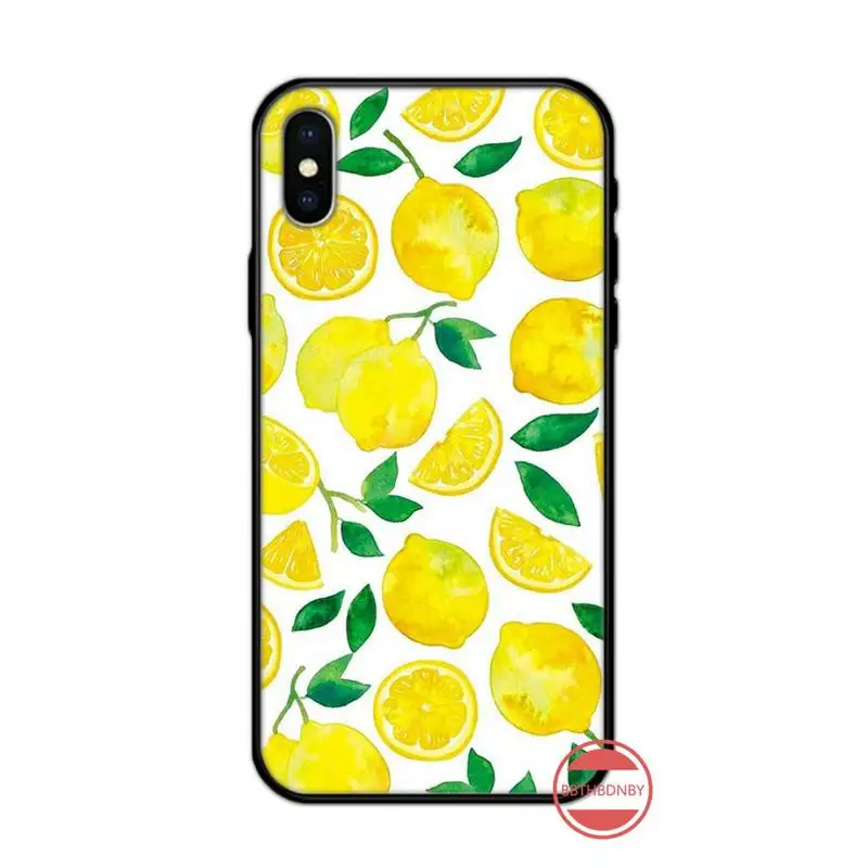 

lemon Fruit food fashion cartoon aesthetic Phone Case for iPhone 11 12 pro XS MAX 8 7 6 6S Plus X 5S SE 2020 XR