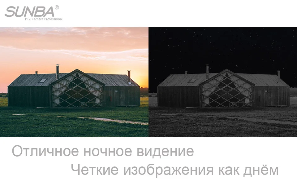SUNBA Уличная IP PTZ камера, PoE+ видеонаблюдение, высокоскоростной безопасный купол, D20X оптический зум, 1080p, авто-фокус, ONVIF и ночное видение до 250м(601 D20X-E
