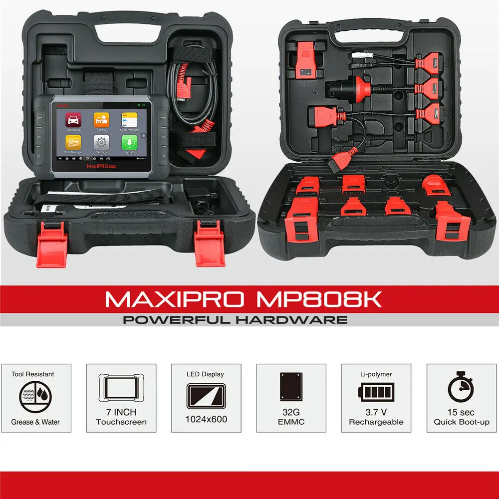 Диагностический инструмент Autel MP808K диагностика автомобиля Obd2 сканер