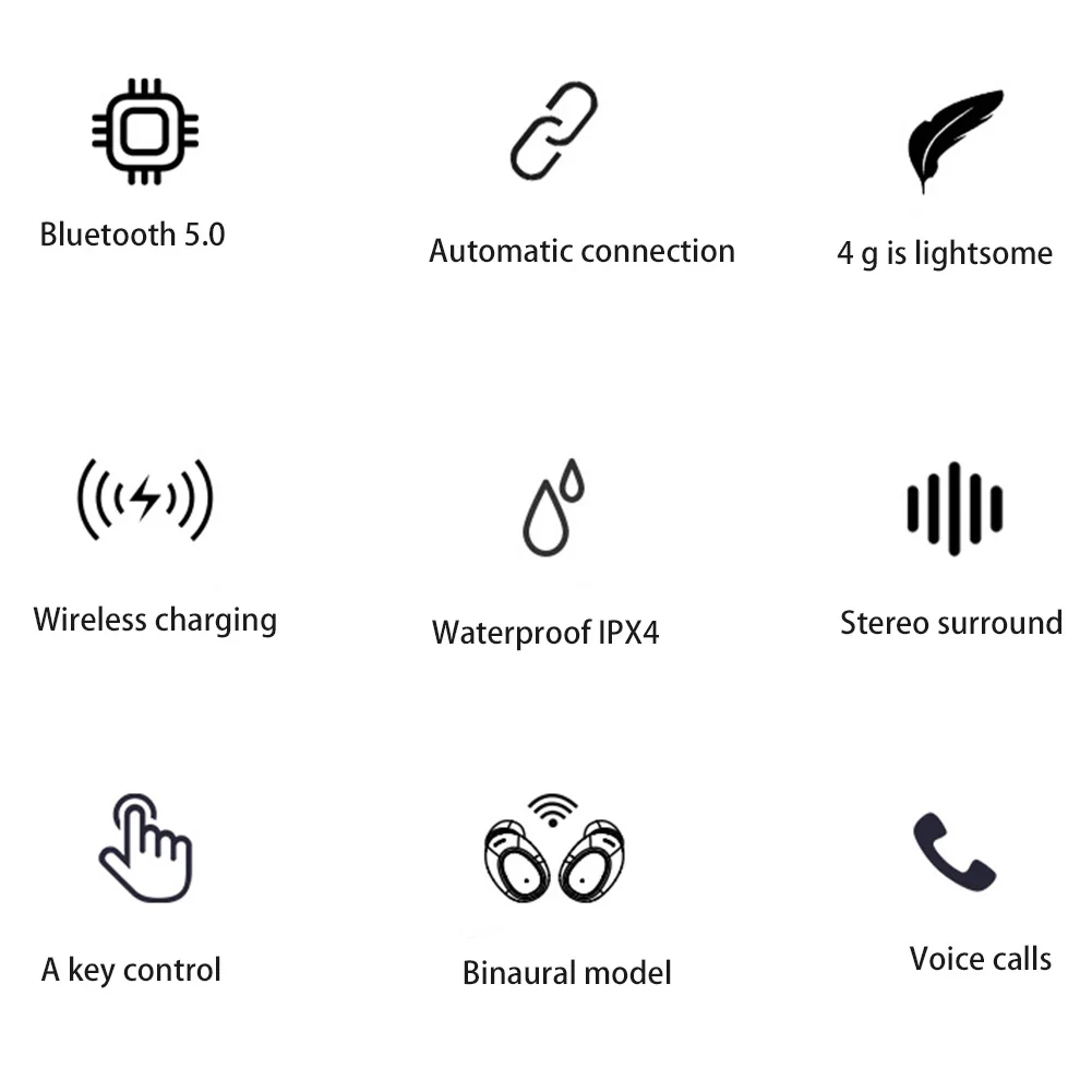 Оригинальные наушники вкладыши AWEI TWS с T16 Беспроводной Bluetooth гарнитура True для Xiaomi