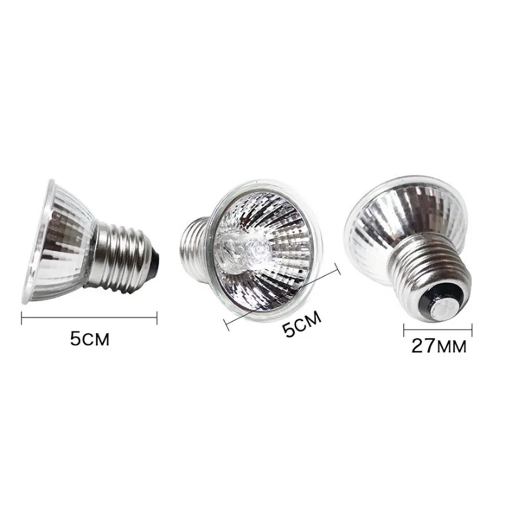 

UVB 3.0 Reptile Lamp Bulb Turtle Basking UV Light Bulbs Heating Lamp Amphibians Lizards Temperature Controller Hot Sale