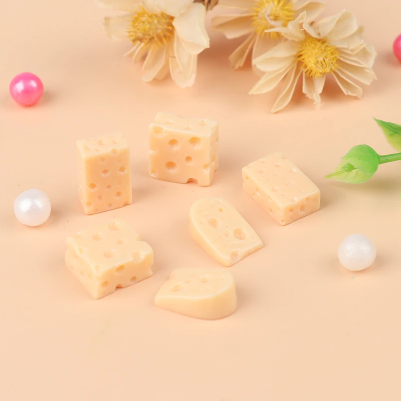 

Мини-сыры в масштабе 1/12 для кукольного домика, миниатюрная кухня, 10 шт.