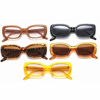 brand designer sunglasses rectangle sun glasse goggles anti uv spectacles retro eyeglasses adumbral a