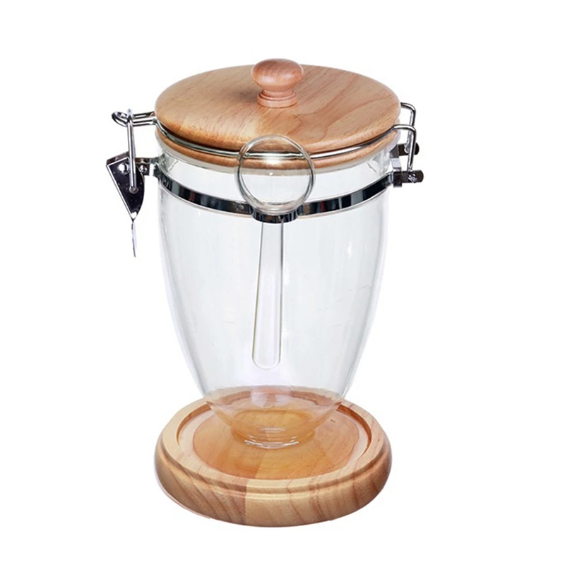 

Coffee Sealed Jar with Lid,Plastic Coffee Cans,Organizer for Home Storage Candy,Food&Tea