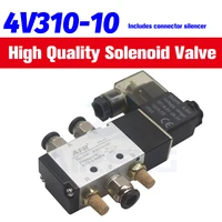 4v310 15 2 position 5 way 4v310 10 12v 24v 110v 220v air valve pneumatic valve air solenoid valve electric magnet valve