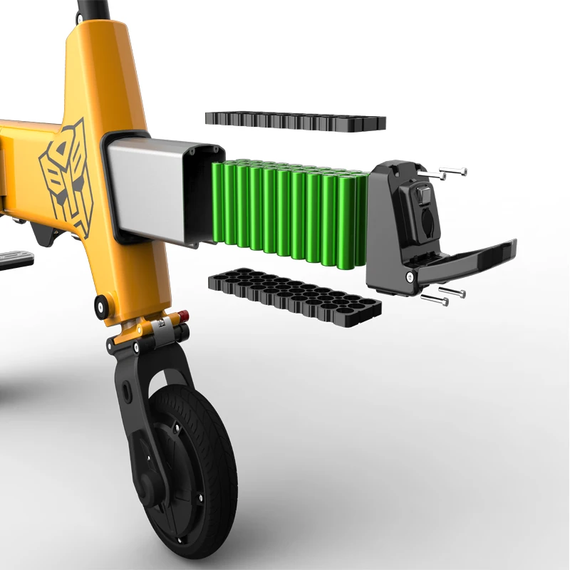 

HIMO H1 Portable Folding Electric Bike Two-Wheel Electric Bicycle 20KM Endurance A3 Paper Size Urban Bike City ebike
