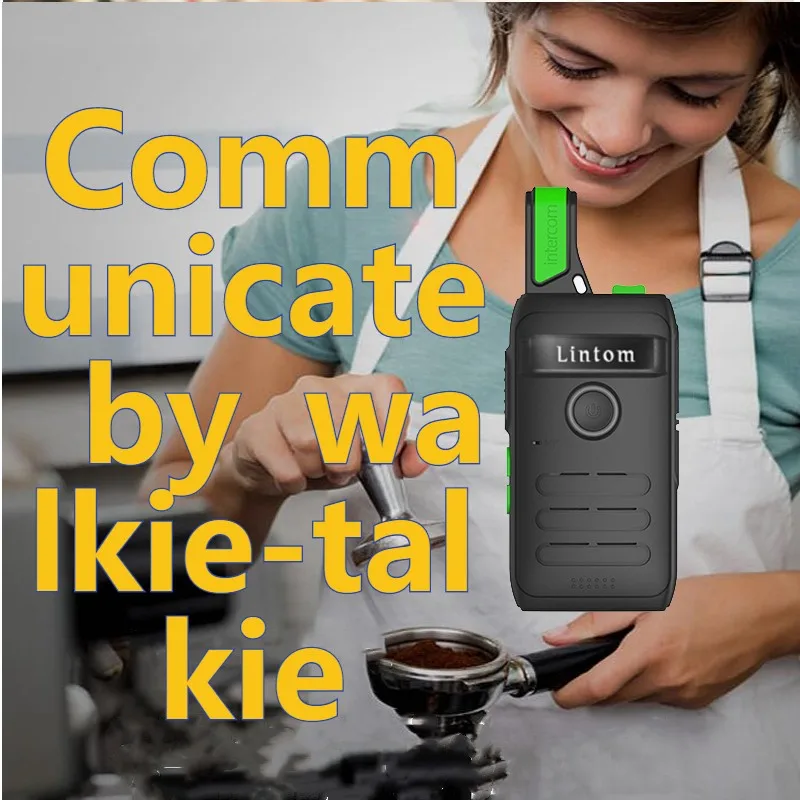 Перезаряжаемые двусторонние радиостанции дальнего действия с наушником 2 шт. в