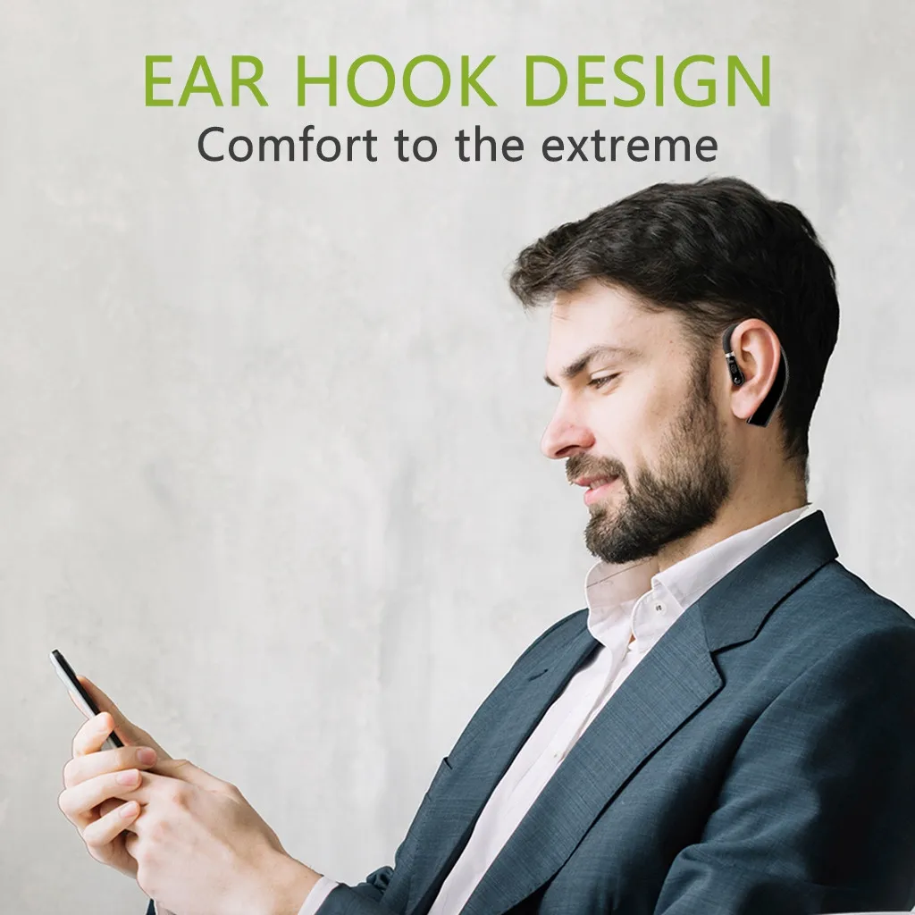 M11 Bluetooth наушники беспроводные Handsfree вкладыши гарнитура с HD микрофон для
