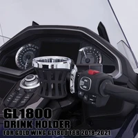 motorcycle passenger water bottle drinking drink cup mesh basket holder bracket for honda gold wing gl 1800 gl1800 f6b 2018 2021