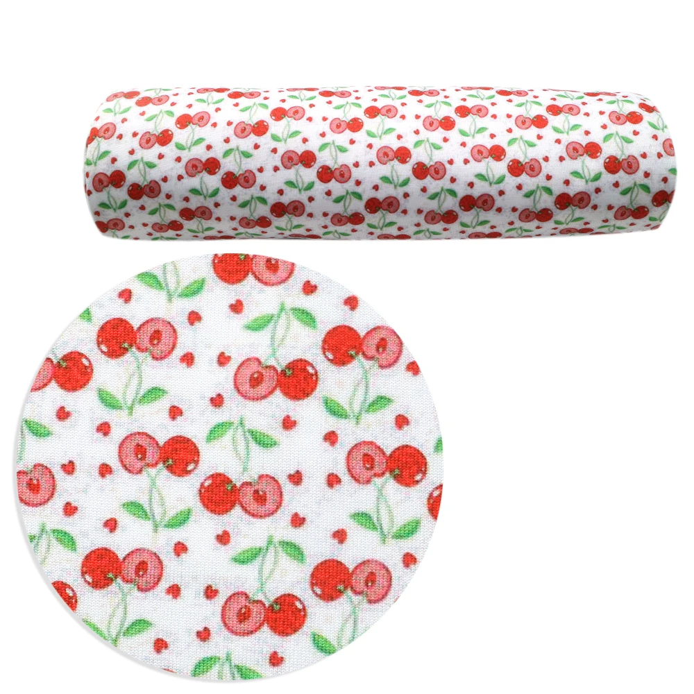 Fruit Avocado Food patchwork printed 4 Way Stretch Knit Poly Fabric for Tissue Kids home textile Sewing Tilda Doll 1Yc13807 | Дом и сад