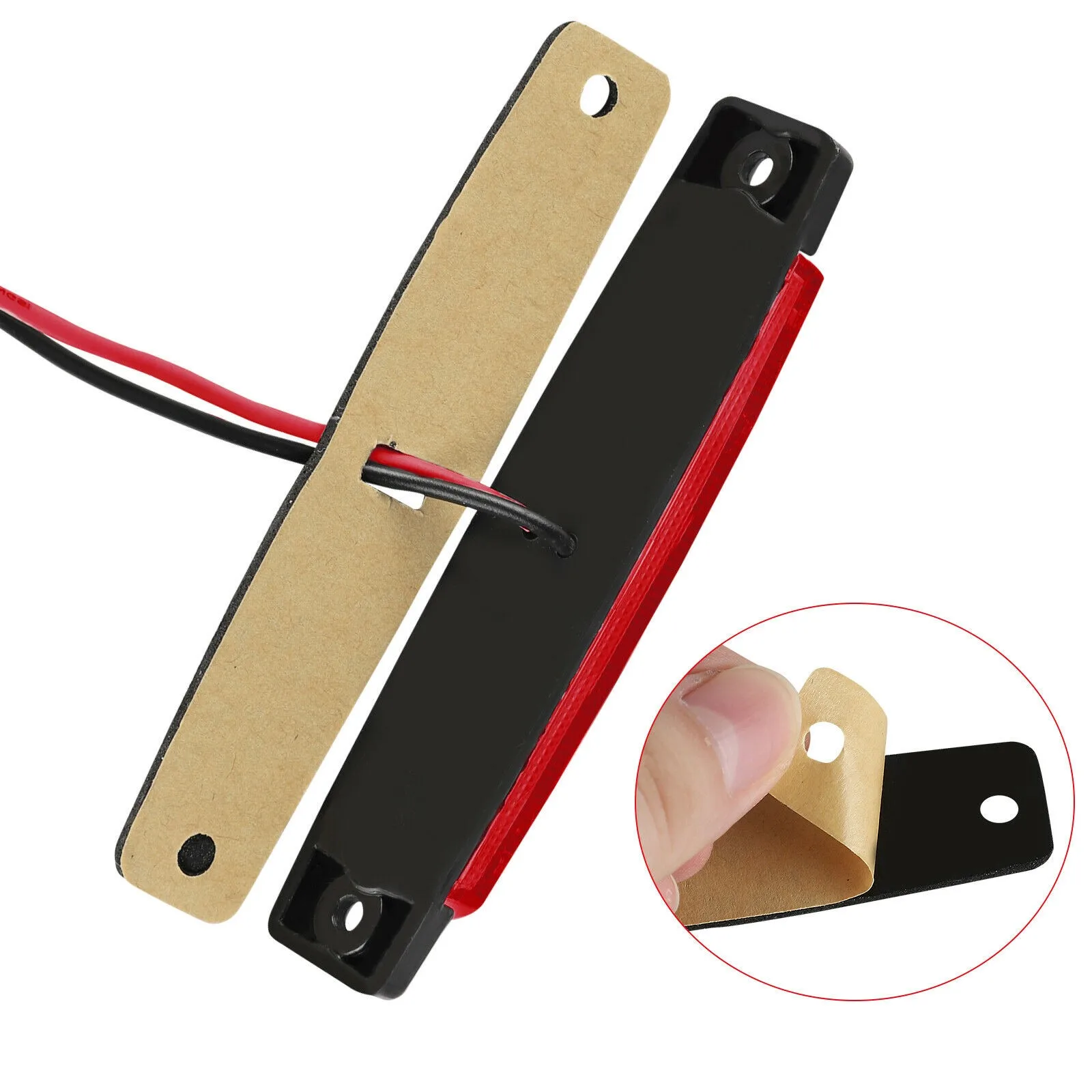 

10pcs 6 SMD LIGHTS 12v-24v 3.8\" X 0.8\" X 0.4\" Accessories Marker Lights Position Rear Side Useful