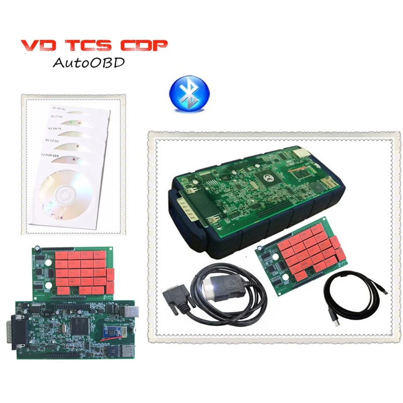 3 шт. Бесплатная доставка DHL зеленая плата V5.008.R2 + 5.00.12 WOW CDP Snooper Bluetooth/no Bluetooth для