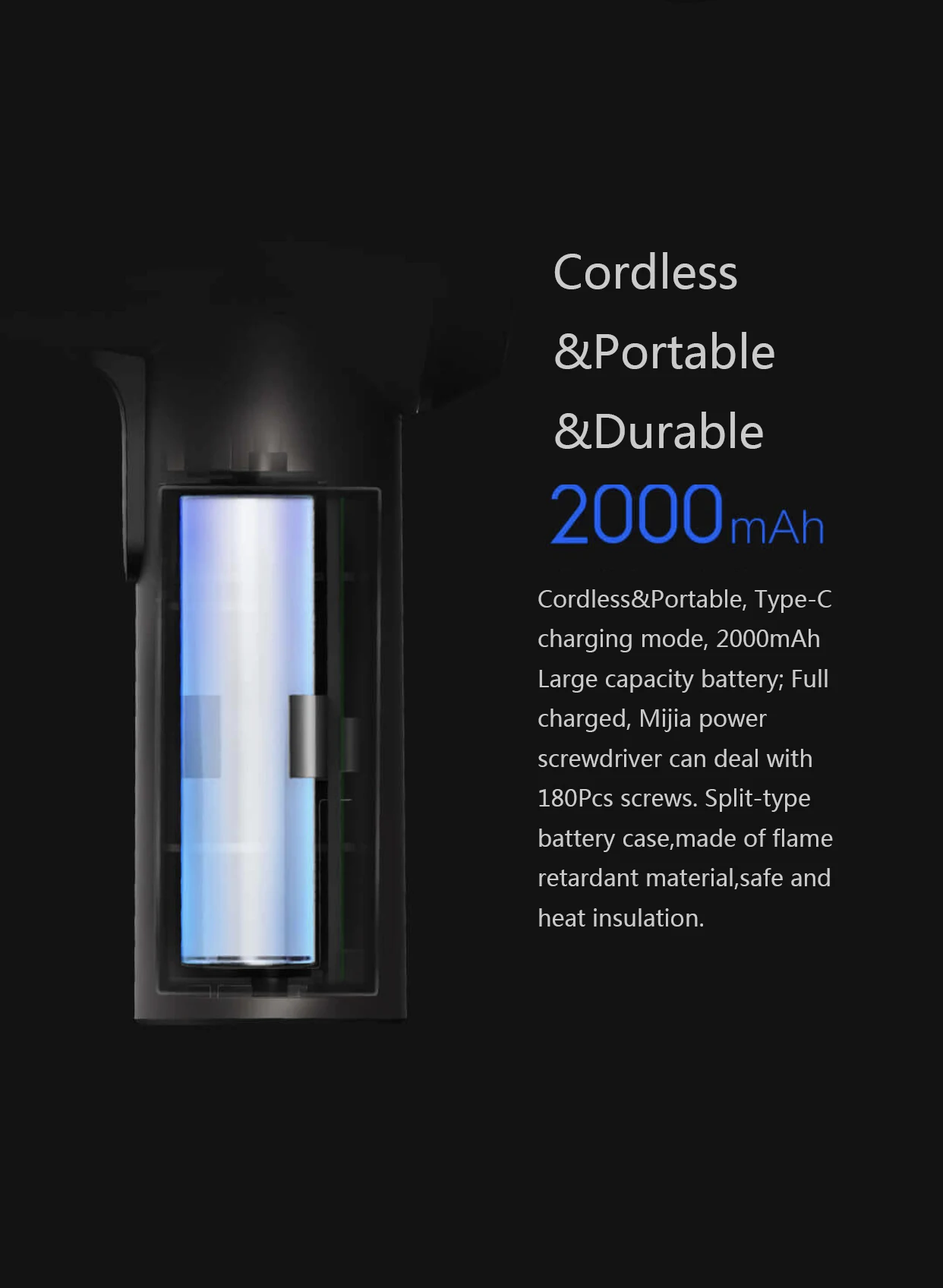 Оригинальные электрические отвертки Xiaomi Mijia, 12 в 1, беспроводные, 2000 мАч, USB, перезаряжаемая батарея, 5N. m, отвертки для дома, сделай сам