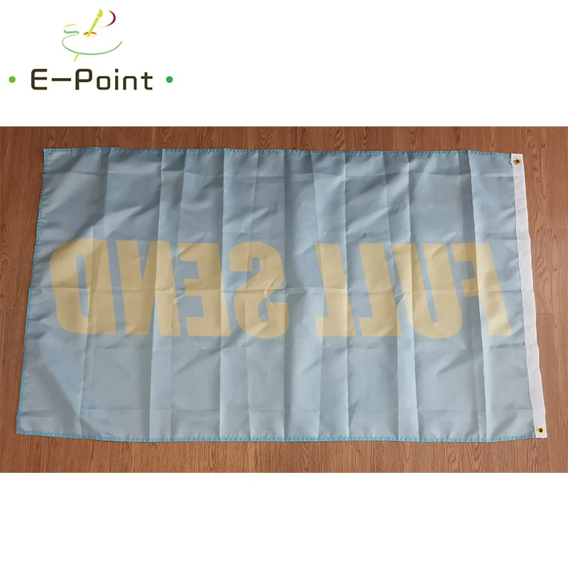 

Light Blue Background Full Send Flag 2ft*3ft (60*90cm) 3ft*5ft (90*150cm) Size Christmas Decorations for Home Flag Banner