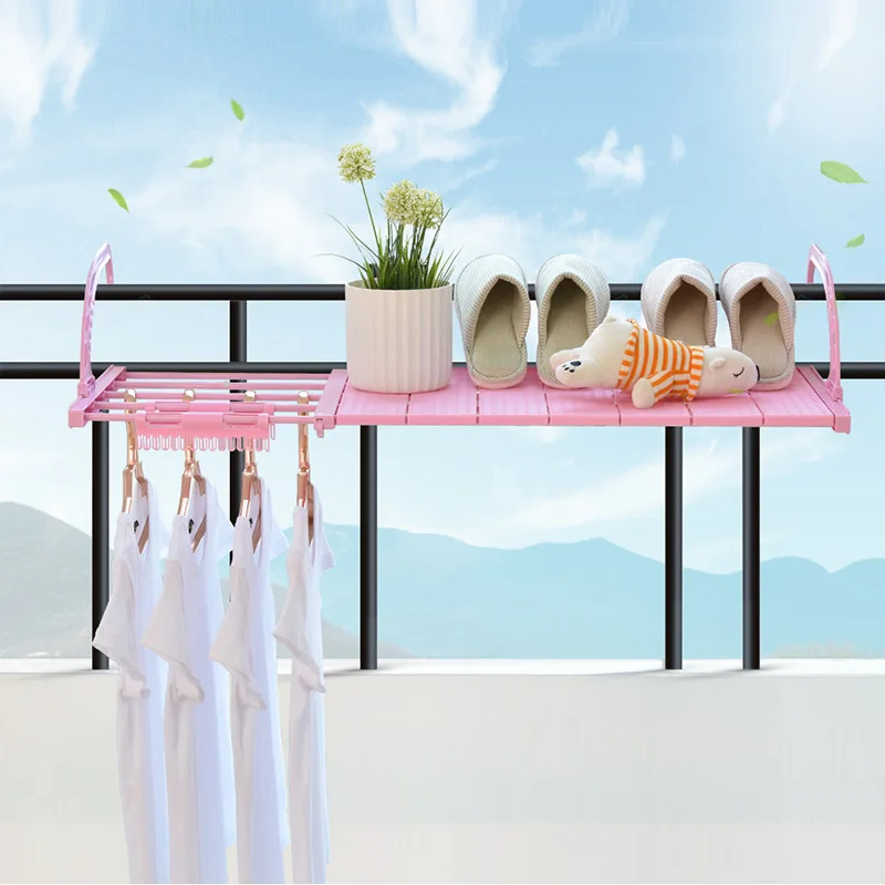 Многофункциональная подвесная полка для домашнего балкона Регулируемая