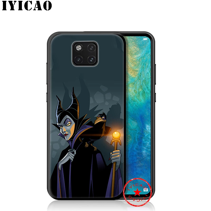 IYICAO Maleficent пленка мягкий чехол для huawei P30 P20 P10 P9 P8 2017 2016 2015 P Smart Z Plus 2019 mate 20 10 Lite Pro Mini |