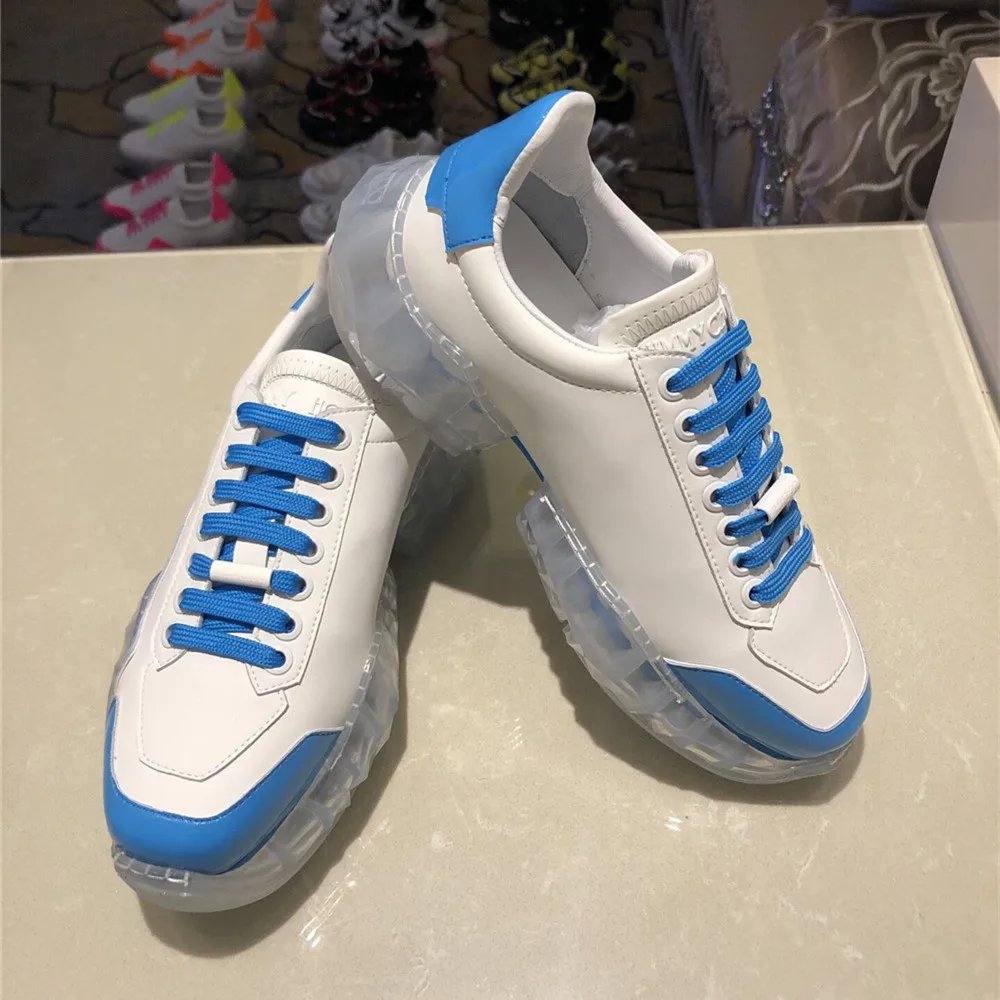 Новинка Женские кроссовки Сезон осень Брендовые модные кожаные повседневные