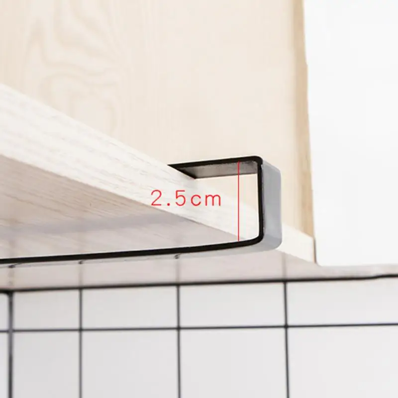 Держатель для кухонной бумаги клейкая полка ванной комнаты железный держатель