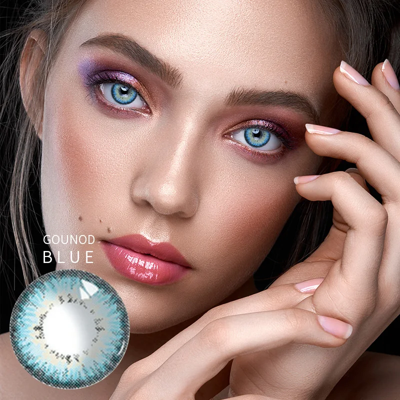 

1 Pair Natural Colored Contact Lenses Natural Pupil colored lenses for eyes Cosmetic lenses