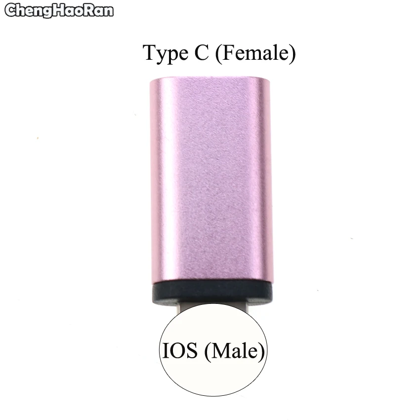 Адаптер-преобразователь ChengHaoRan Micro USB для iPhone X 8 7 6 Plus Type C/IOS адаптер Samsung S8 Xiaomi 9 Letv |