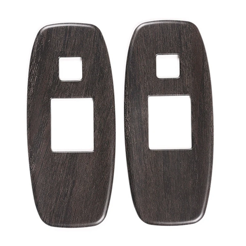 

for Land Rover Defender 110 2020 ABS Oak Wood Grain Seat Back USB Port Panel Frame Trim for Defender 90 Car Accessories