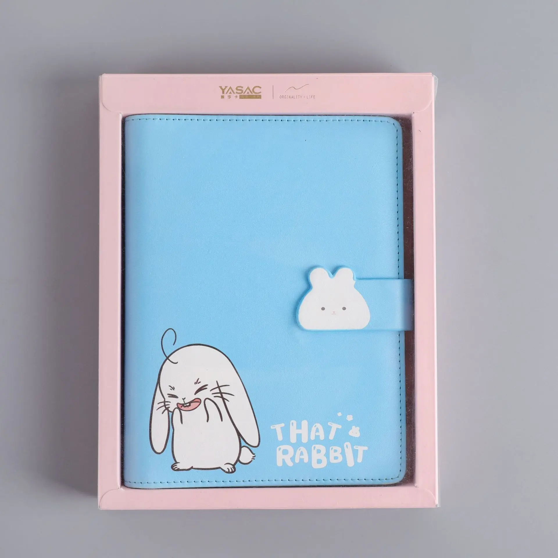 Rabbit 2 Блокнот для школы небольшой свежий вкладыш настольная книга идеи блокнот дневник канцелярские принадлежности для студентов Примечания А6 - Цвет: Rabbit 2