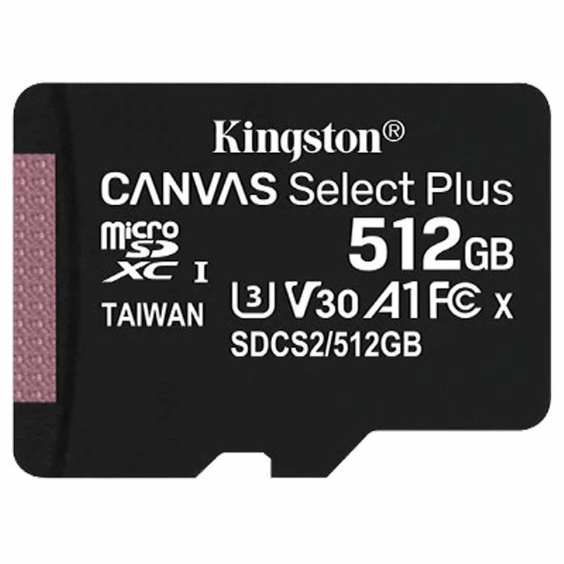 microSD Kingston Canvas seleziona Plus,  10,   sd  64 , 16 , 32 , 128 , 256 , 512 , TF  , -