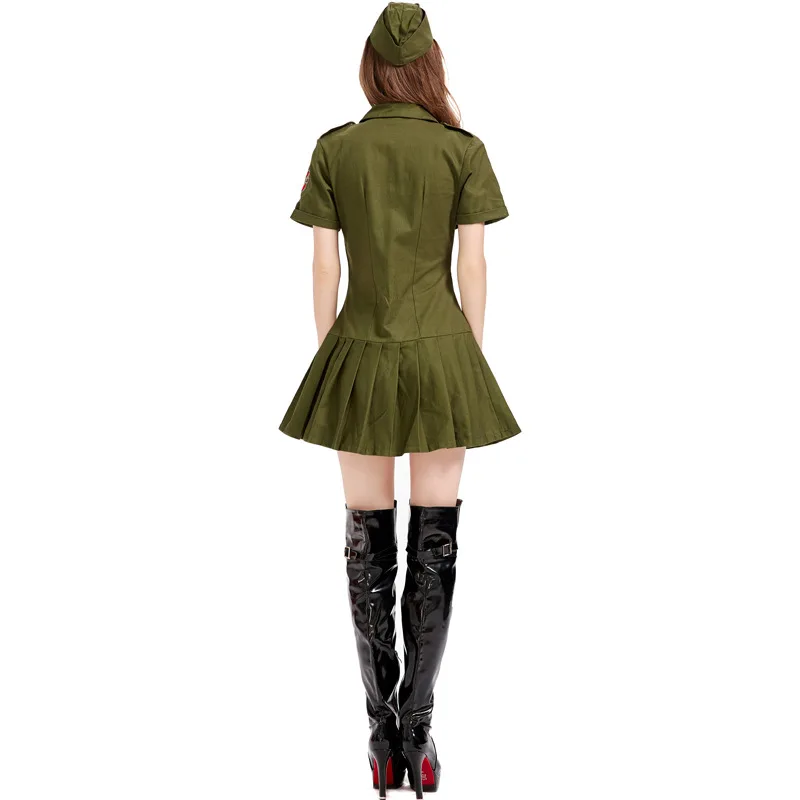 Винтажная Боевая Милая полицейская униформа для женщин в военное время
